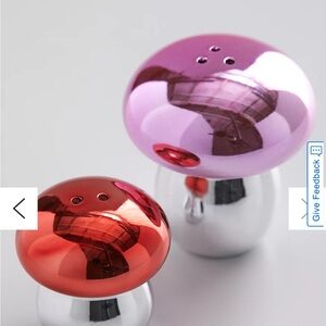 Urban Outfitters Mushroom Salt and Pepper Shakers